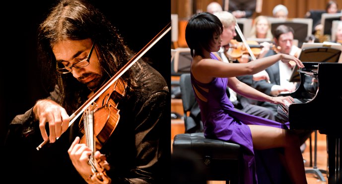 Virtuosismo de Leonidas Kavakos y Yuja Wang